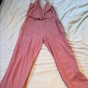 Monteau Dusty Pink Jumpsuit